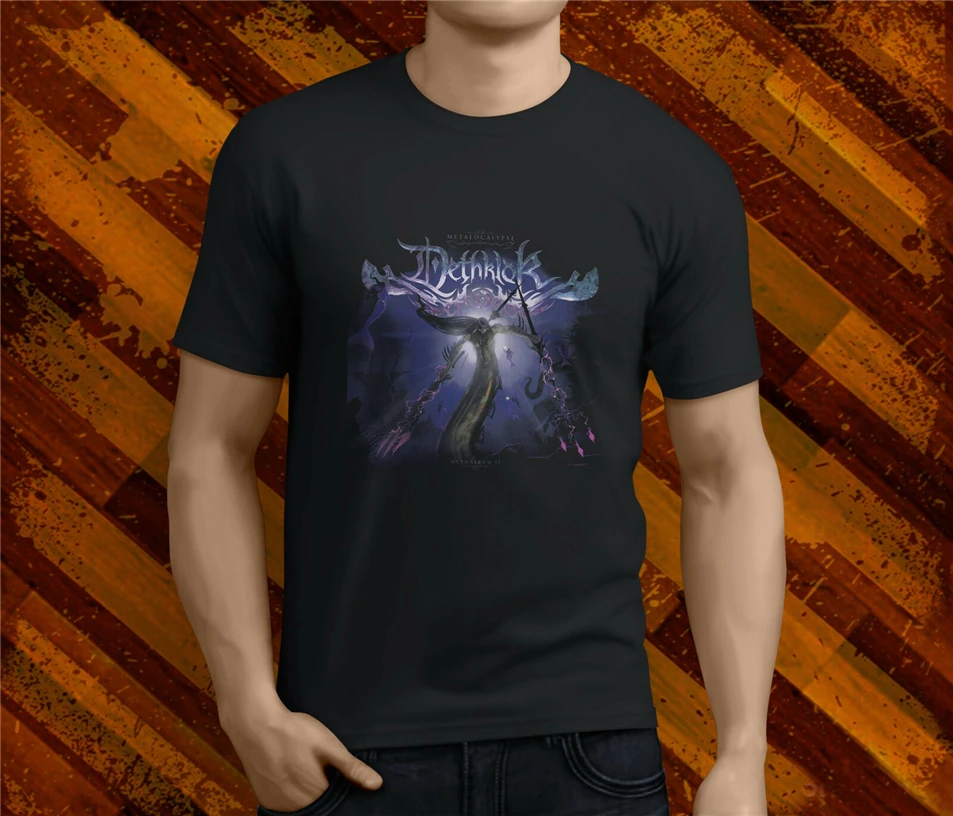 Новая популярная Dethklok группа тяжелый металл Мужская черная футболка Размер S 3Xl