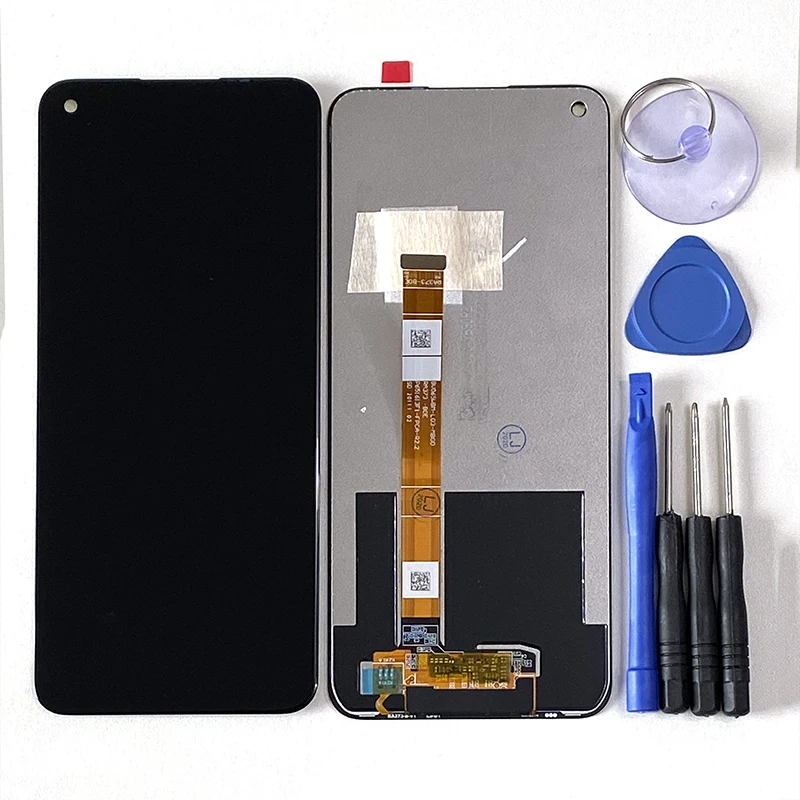 6 5 original msen for oppo realme 7i rmx2103 lcd display screentouch panel digitizer for oppo realme c17 rmx2101 lcd frame free global shipping