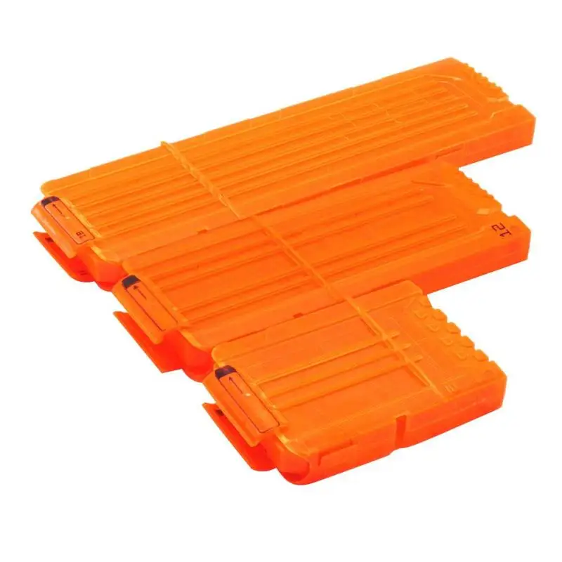 

Reload Clip Lightweight and Delicate Magazines Round Darts Replacement Soft Bullet Clip without Bullet Necessary Fun Toys