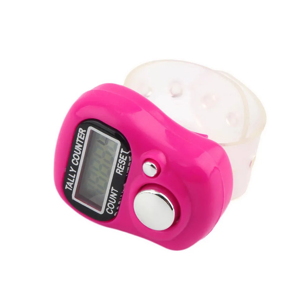 1pcs Stitch Marker And Row Finger Counter LCD Electronic Digital Tally Hot Worldwide | Инструменты