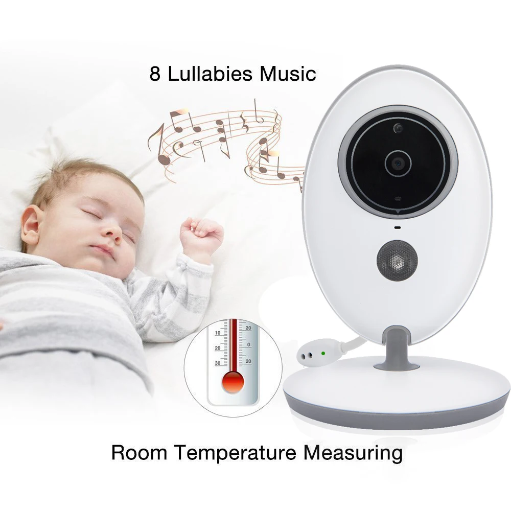 

Baby Monitor Wireless Video Nanny Baby Camera intercom Night Vision Temperature Monitoring Cam babysitter nanny baby phone vb605