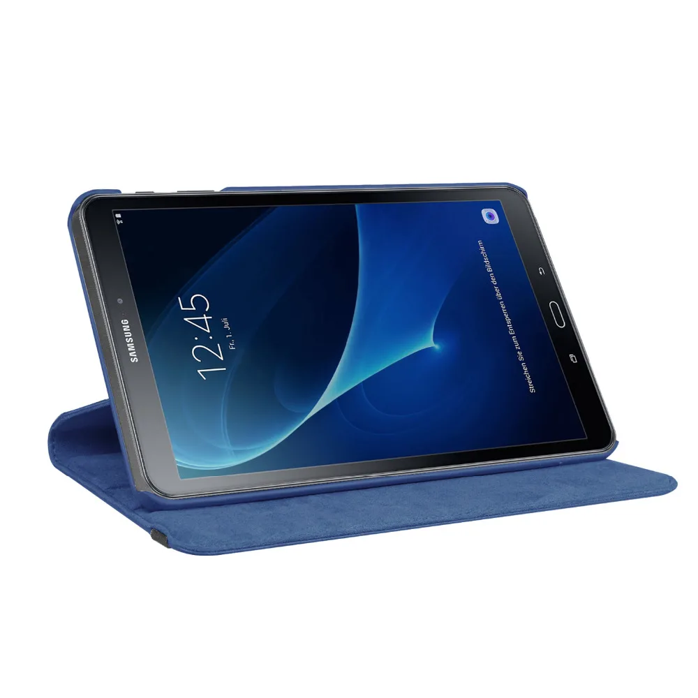 Tab A6 10 1 360 градусов вращающийся Фолио PU кожаный чехол флип-чехол для Samsung Galaxy A 6 T580