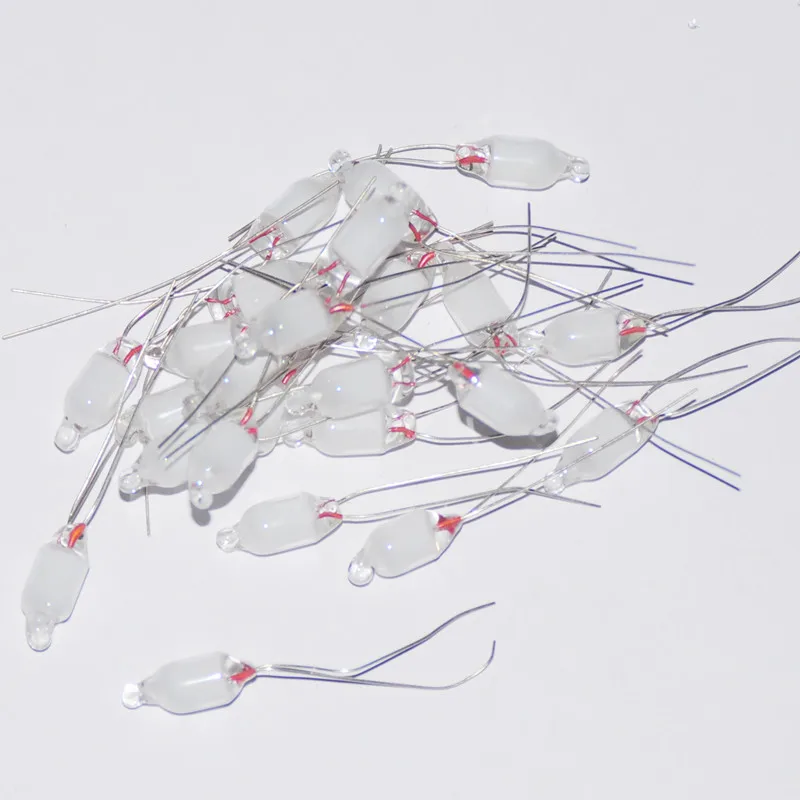 20 шт. зеленые неоновые лампы для новорожденных 6 мм х16 мм|verde|green indicators |