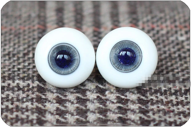 

BJD Doll Eyes apply to 1-31-41-6 Misty Sea Grain Glass Eyes Gray blue department doll accessories