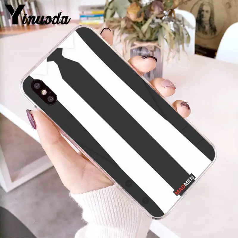 Милый блестящий чехол для телефона Yinuoda Mad Men iPhone 8 7 6 6S Plus X XS MAX 5 5S SE XR 11 11pro