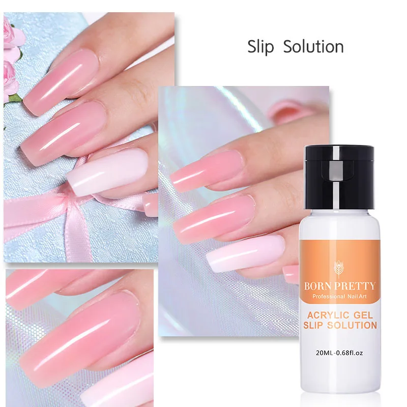 BORN PRETTY наращивание гель для ногтей раствор выскальзывания 20 мл жидкость быстрого