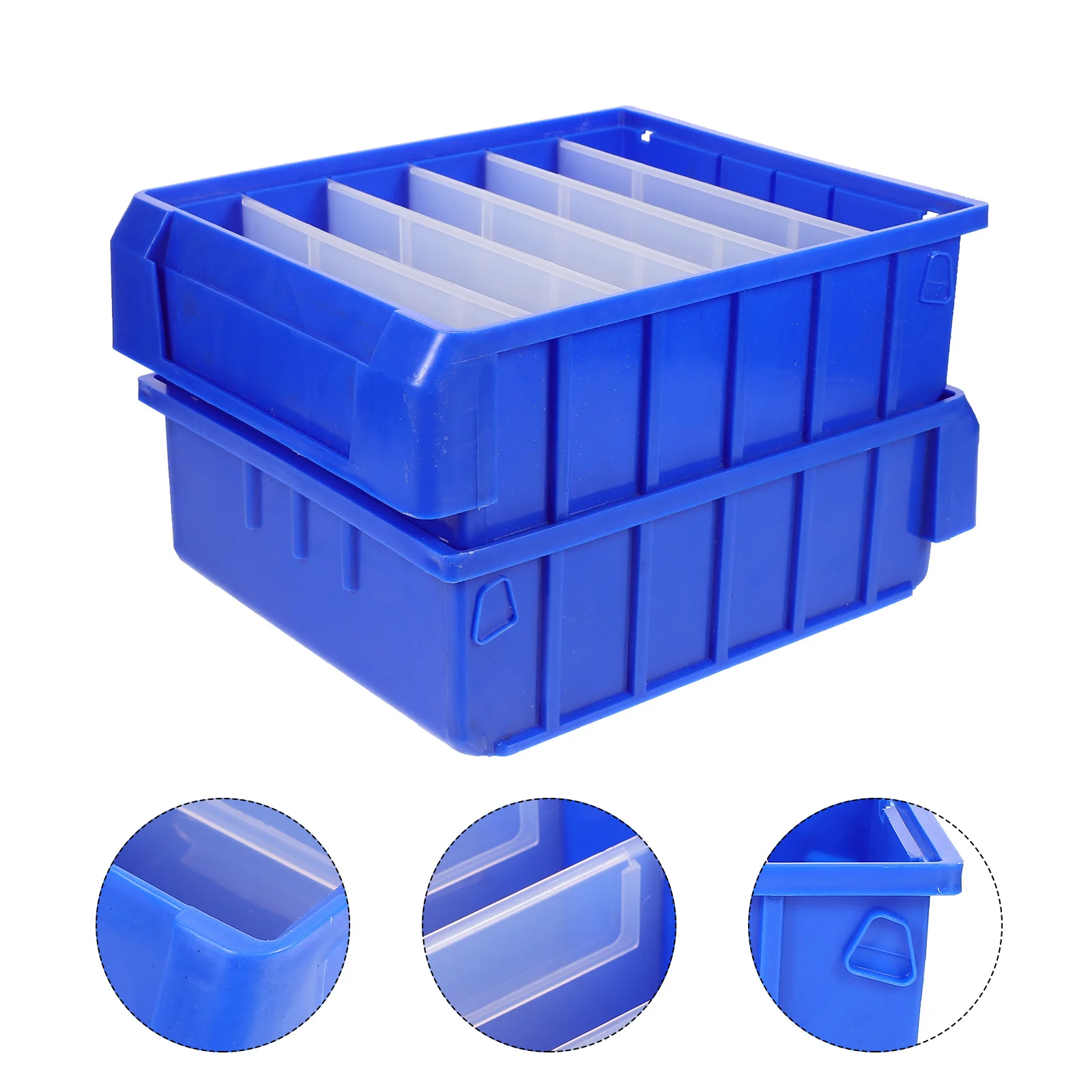 

2pcs Tool Case Classification Component Toolbox Screw Storage Box Organizer