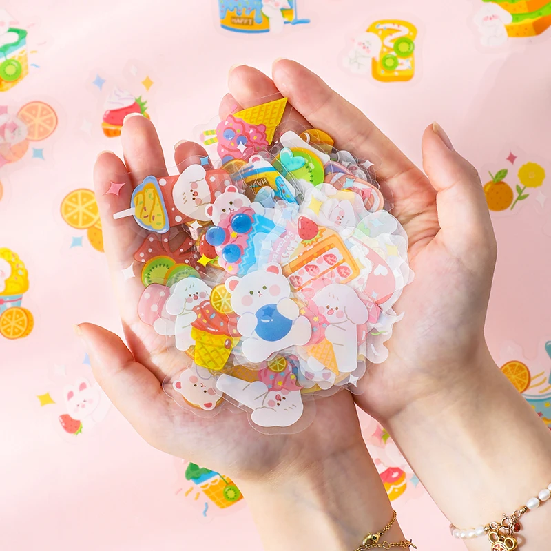 IMeetu наклейки с милыми рисунками Kawaii Канцтовары декоративные в эстетике для