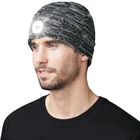 Шапка унисекс со светодиодный подсветкой, шапка с подзарядкой от USB, рождественский подарок для женщин и мужчин