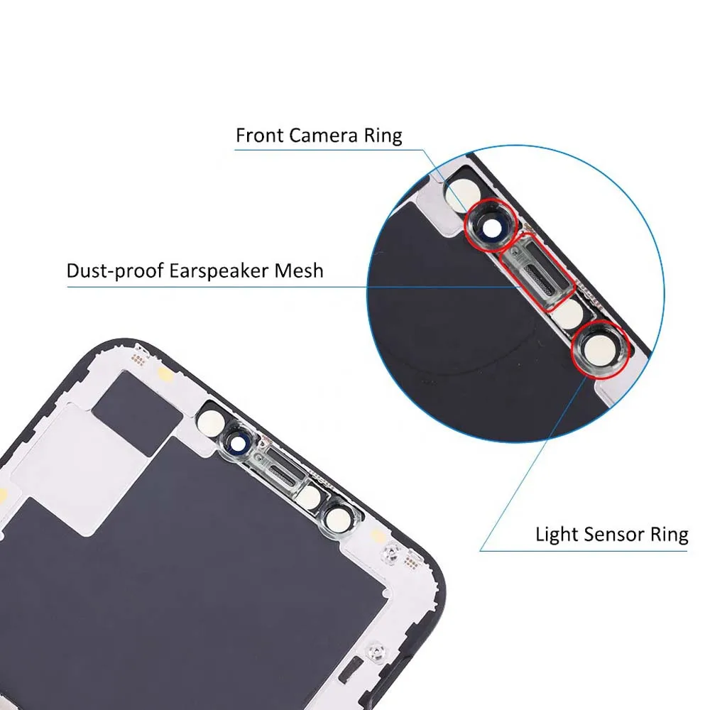 AAA + LCD для iPhone 11 Pro XR XS X MAX дисплей с 3D сенсорным экраном Digitzer сборка Замена 100% тест