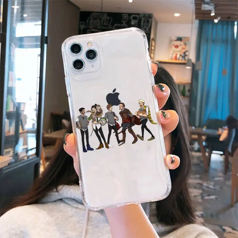 

Harry Styles One Direction Phone Case Transparent for iPhone 6 7 8 11 12 s mini pro X XS XR MAX Plus