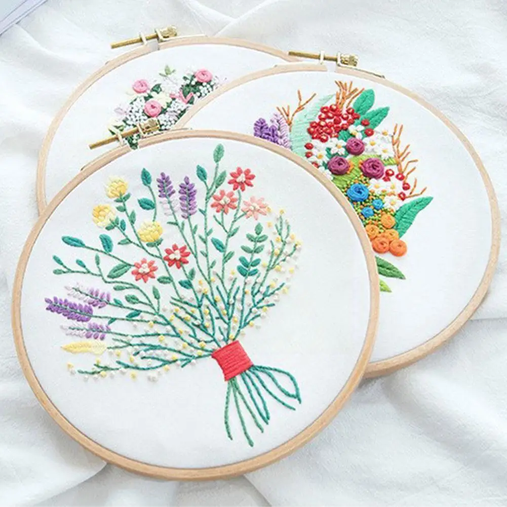

Embroidered Diy Material Package Hand Embroidery Kit For Beginners Embroidery European-style M9c9