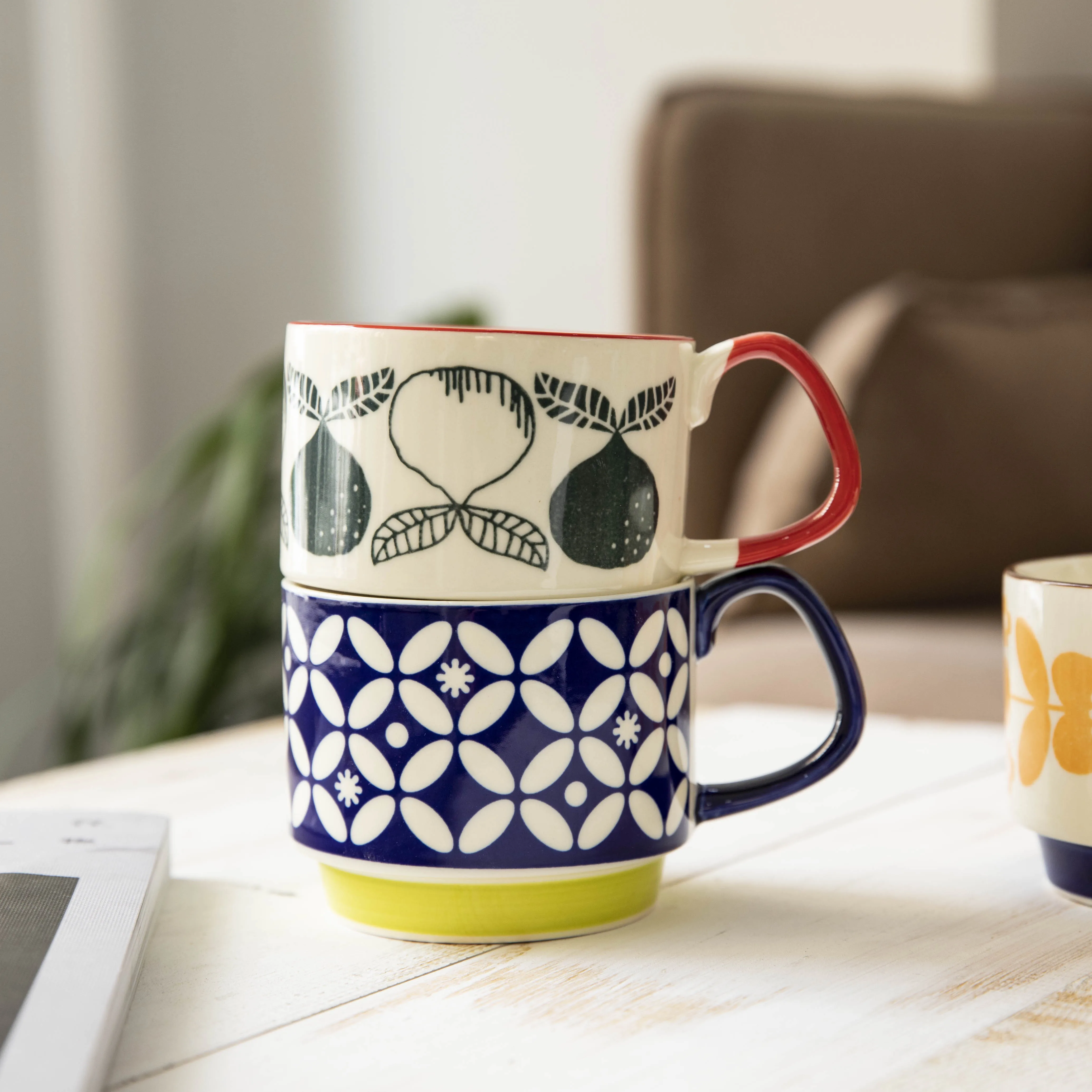 Кружка в скандинавском стиле винтажная чашка для молока кофе завтрака питья воды