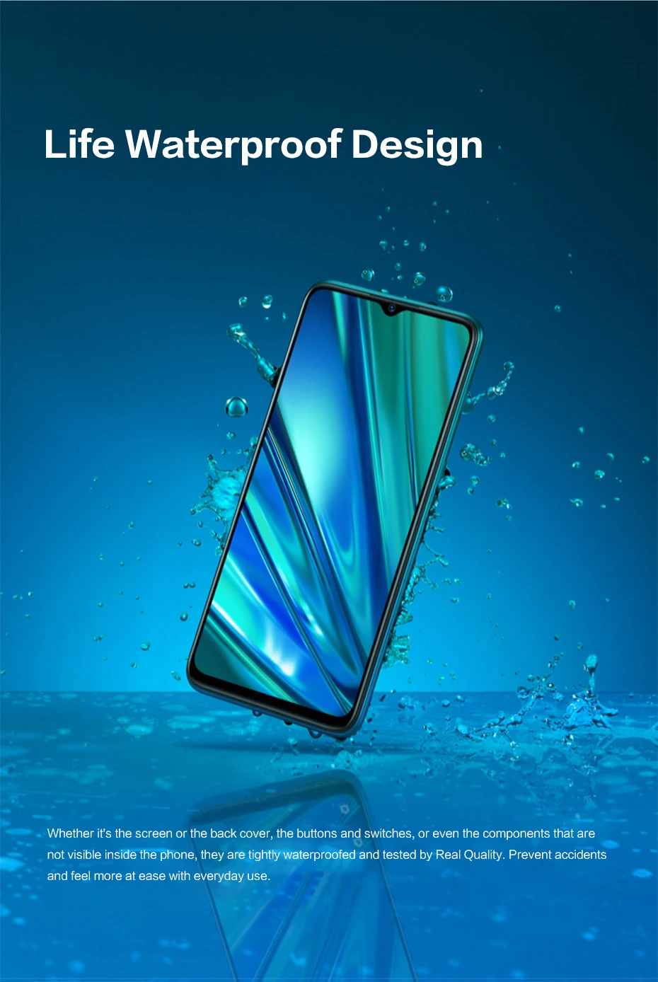 Realme Q мобильный телефон 6,3 дюймов Snapdragon 712 AIE Восьмиядерный 48мп четырехъядерный камера VOOC 20 Вт быстрое зарядное устройство 4035 мАч Android смартфон