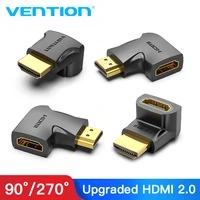 vention hdmi adapter 270 90 degree right angle male to female cable converter 4k hdmi extender for ps4 ps5 hdtv hdmi connector