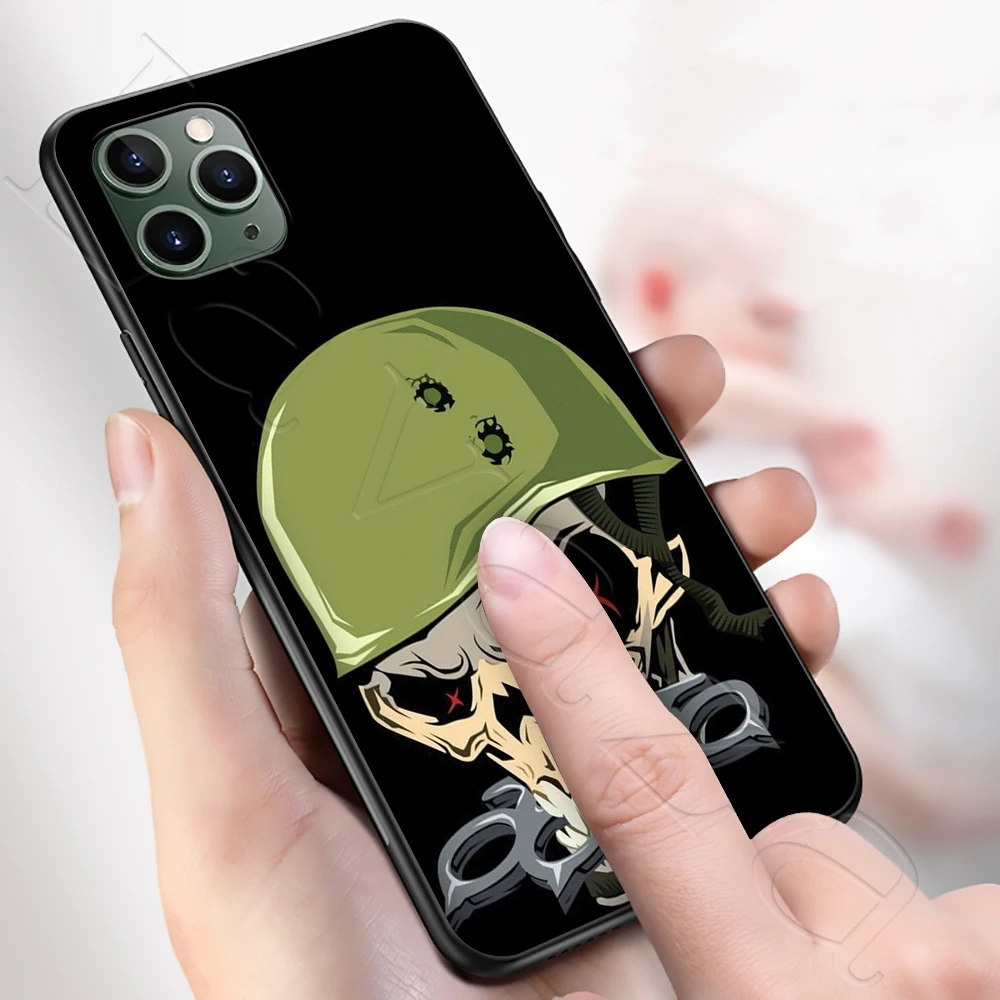 Lavaza Killswitch Engage Five Finger Silicone Soft Case for iPhone XS Max XR X 8 7 6 6S Plus 5 5S SE | Мобильные телефоны и
