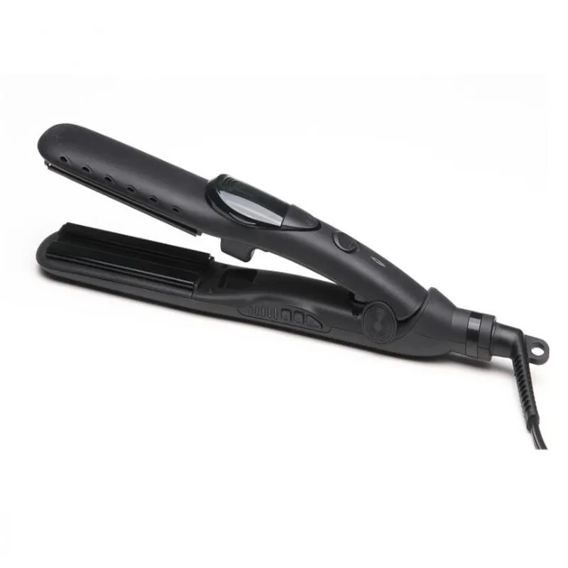 hair straighter Электрический паровой выпрямитель для волос, плоский утюг, керамический нано пароварка, уход за волосами, для укладки волос, выпрямитель, палочка, расческа для салона - Цвет: hair straighter