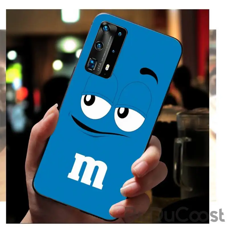 

M&M's Chocolate Nutella Bottle Mobile Phone Case for huawei P40 pro lite P8 P9 P10 P20 P30 psmart 2019 2017 2018