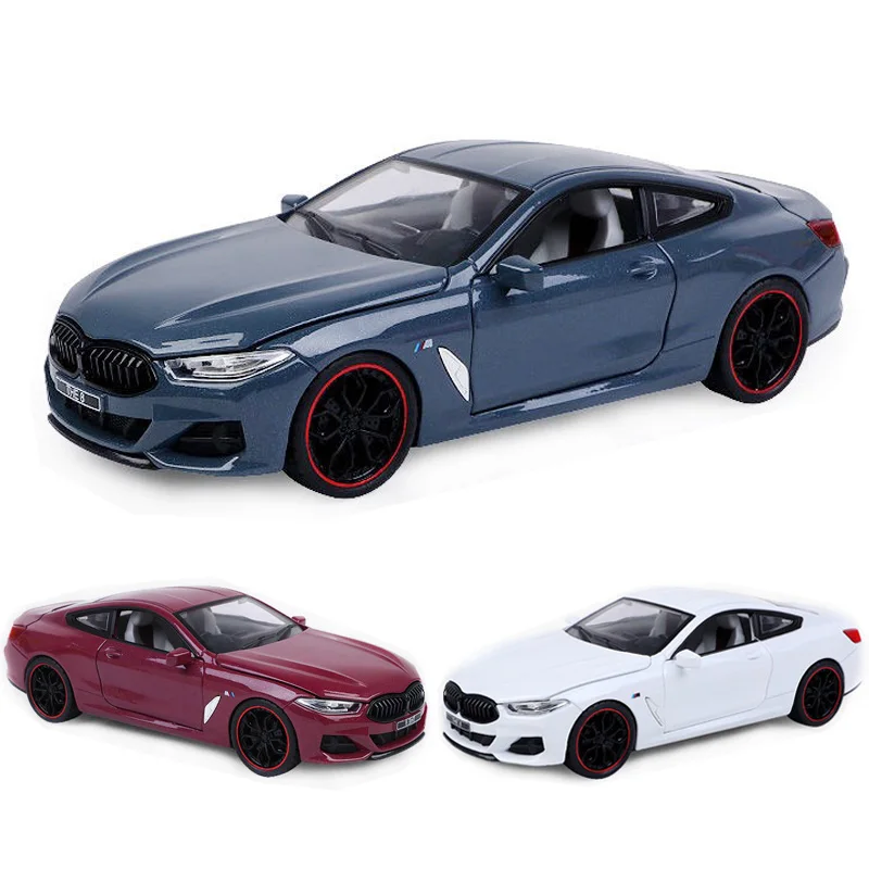 Модель спортивного автомобиля из сплава 1:24 BM 840I Gran Coupe M8 литые игрушки и