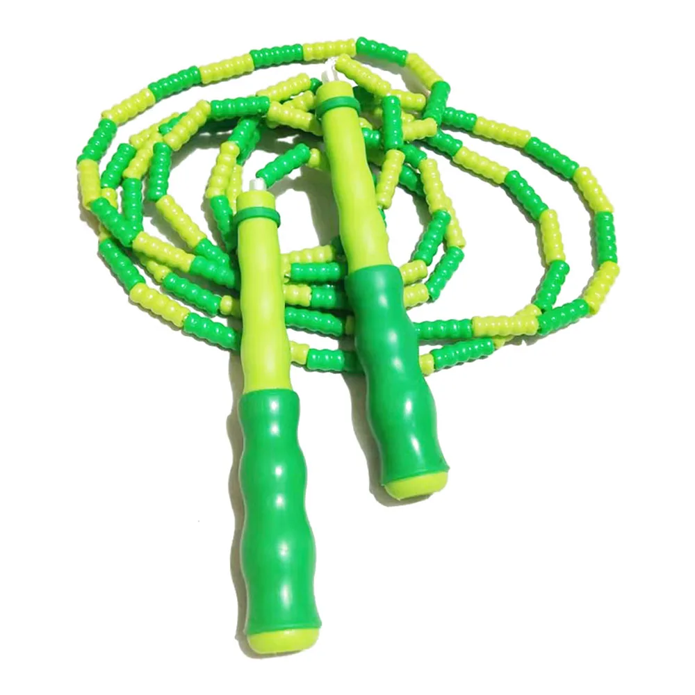 Синхронизированная бамбуковая Скакалка для взрослых и детей регулируемая