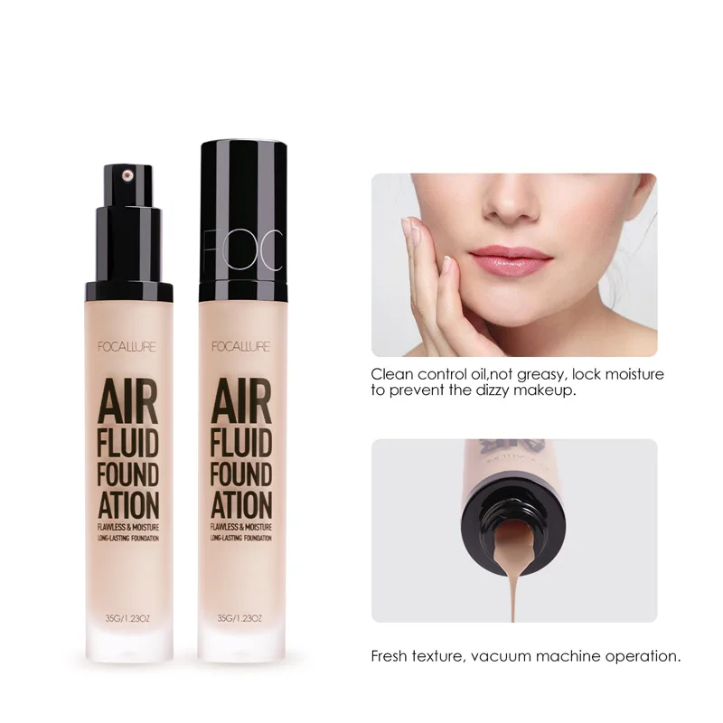 FOCALLURE новинка основа для воздуха и жидкости профессиональная косметика