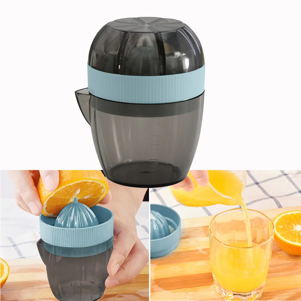 Портативный ручной соковыжималка для цитрусовых апельсинового лимона Ручной
