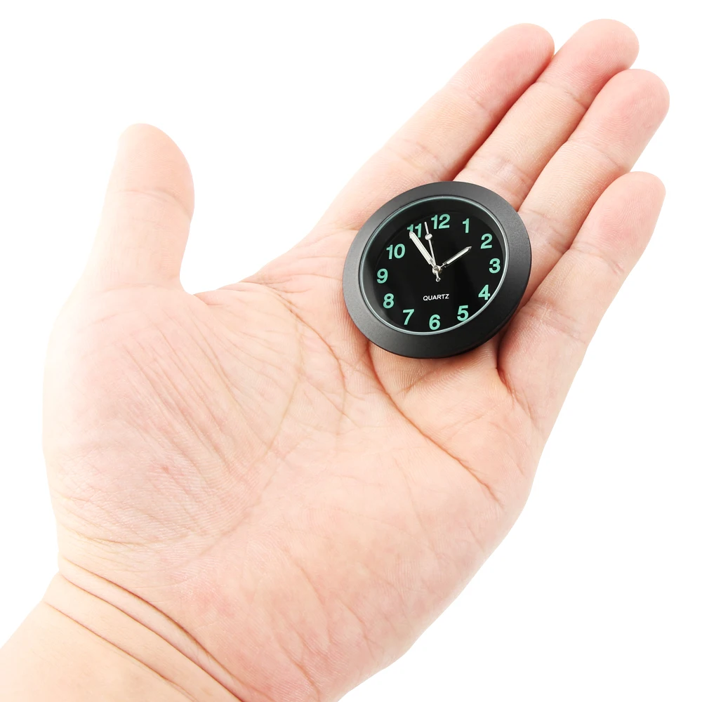 Светящиеся часы кварцевые наручные с клипсой для вентиляционного отверстия BMW Audi