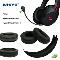 replacement earpads for hyperx cloud flight flight s headphones headband earmuff sleeve headset