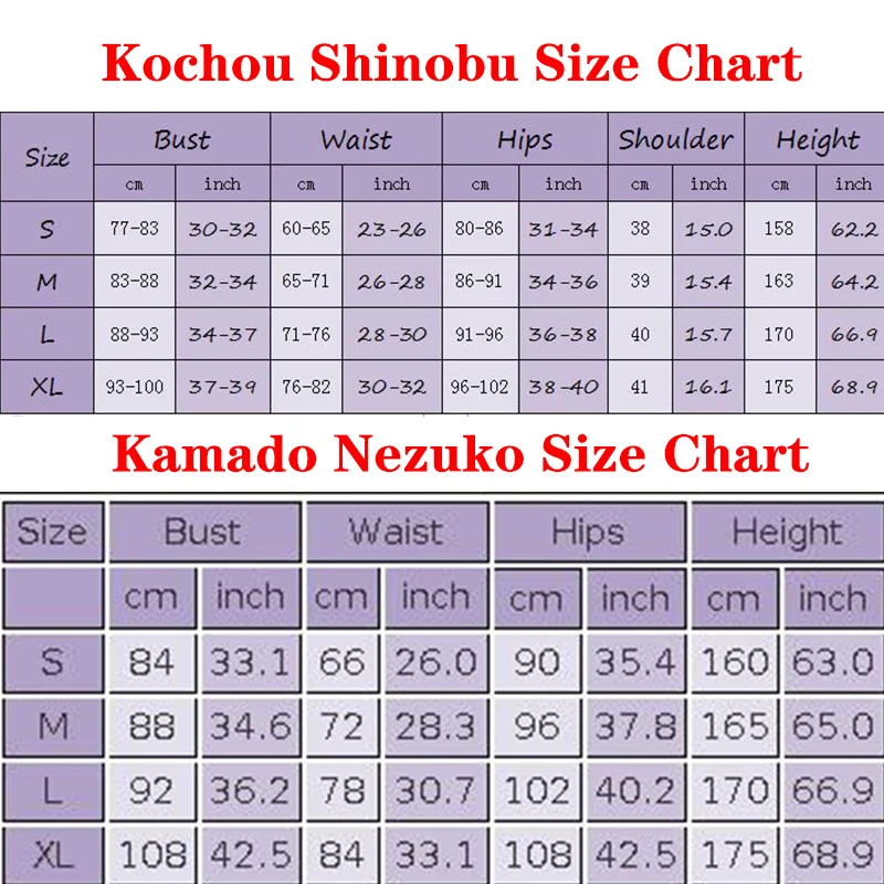 

Demon Slayer:Kimetsu no Yaiba Anime Kimono Kochou Shinobu Cosplay Costume Women Butterfly Coat Shirt Pants Uniform Girls Clothes