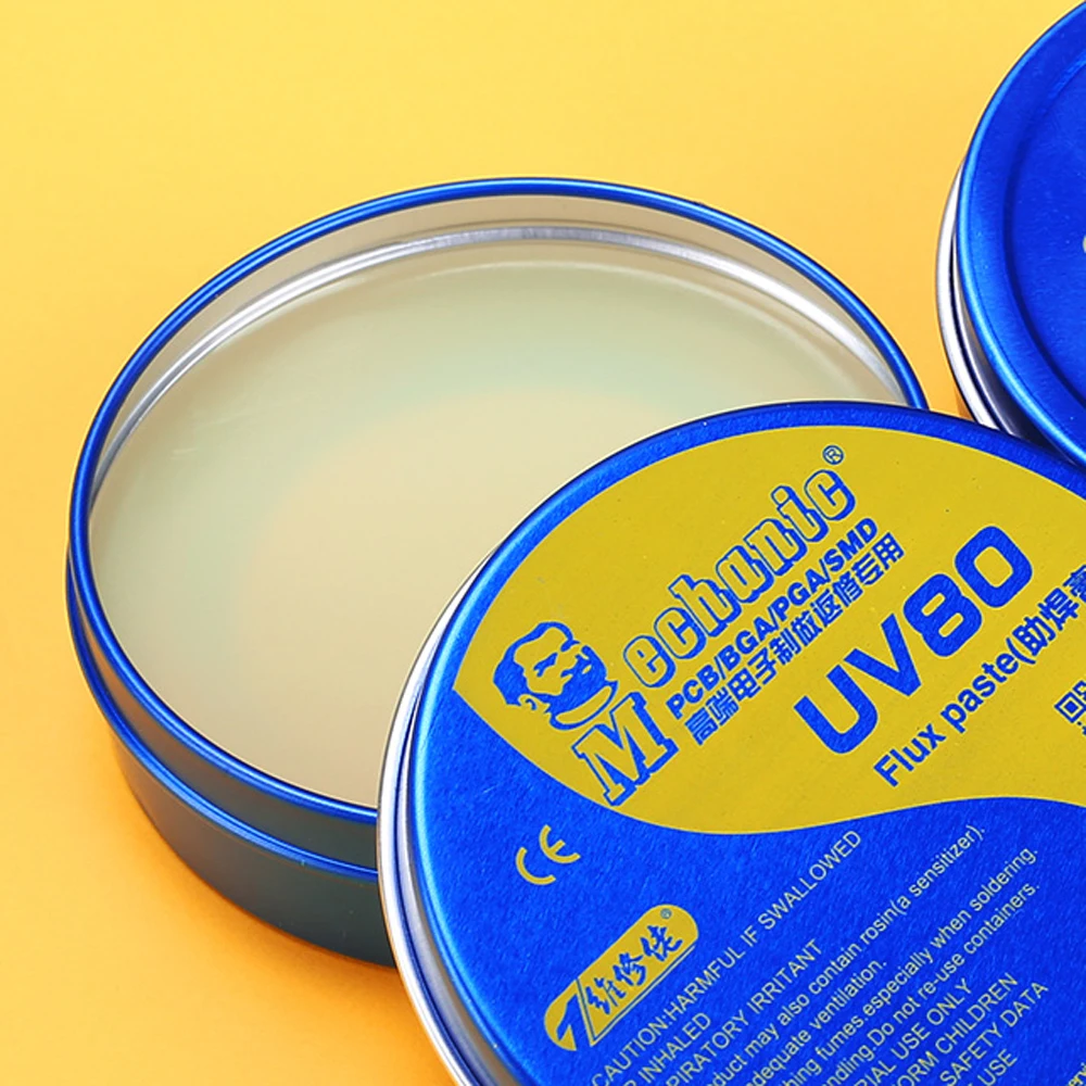 Механик MCN-UV80 UV50 без-чистой пасты пайка с флюсом оловянные IC части пайки Lron сварочные флюсы для PCB/BGA/PGA/SMD