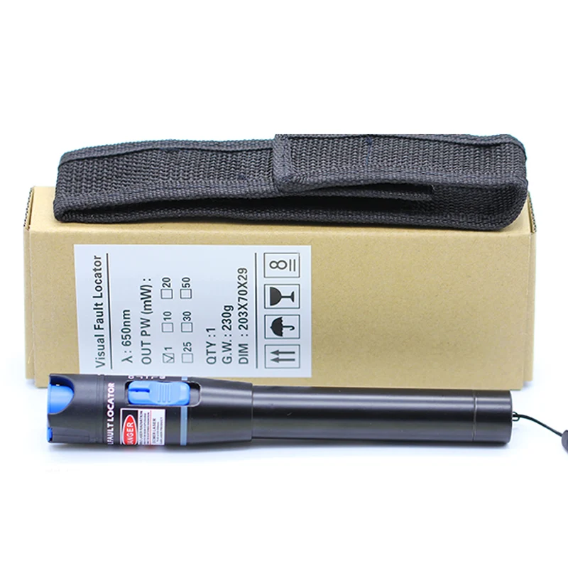 

30MW laser pointer TL532 Visual Fault Locator FTTH Fiber Optic Cable Tester Meter 22-25km Equipment
