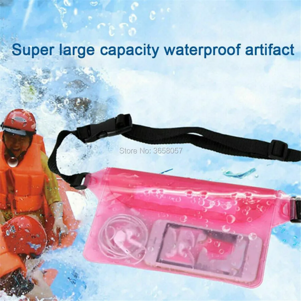 50 шт. универсальный поясной пакет водонепроницаемый чехол водонепроницаемая