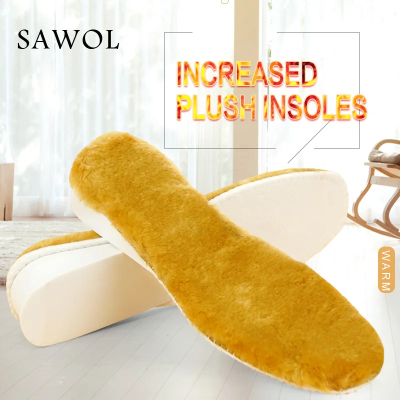 SAWOL/теплая обувь с увеличенной стелькой подкладка из толстого плюша для женщин и