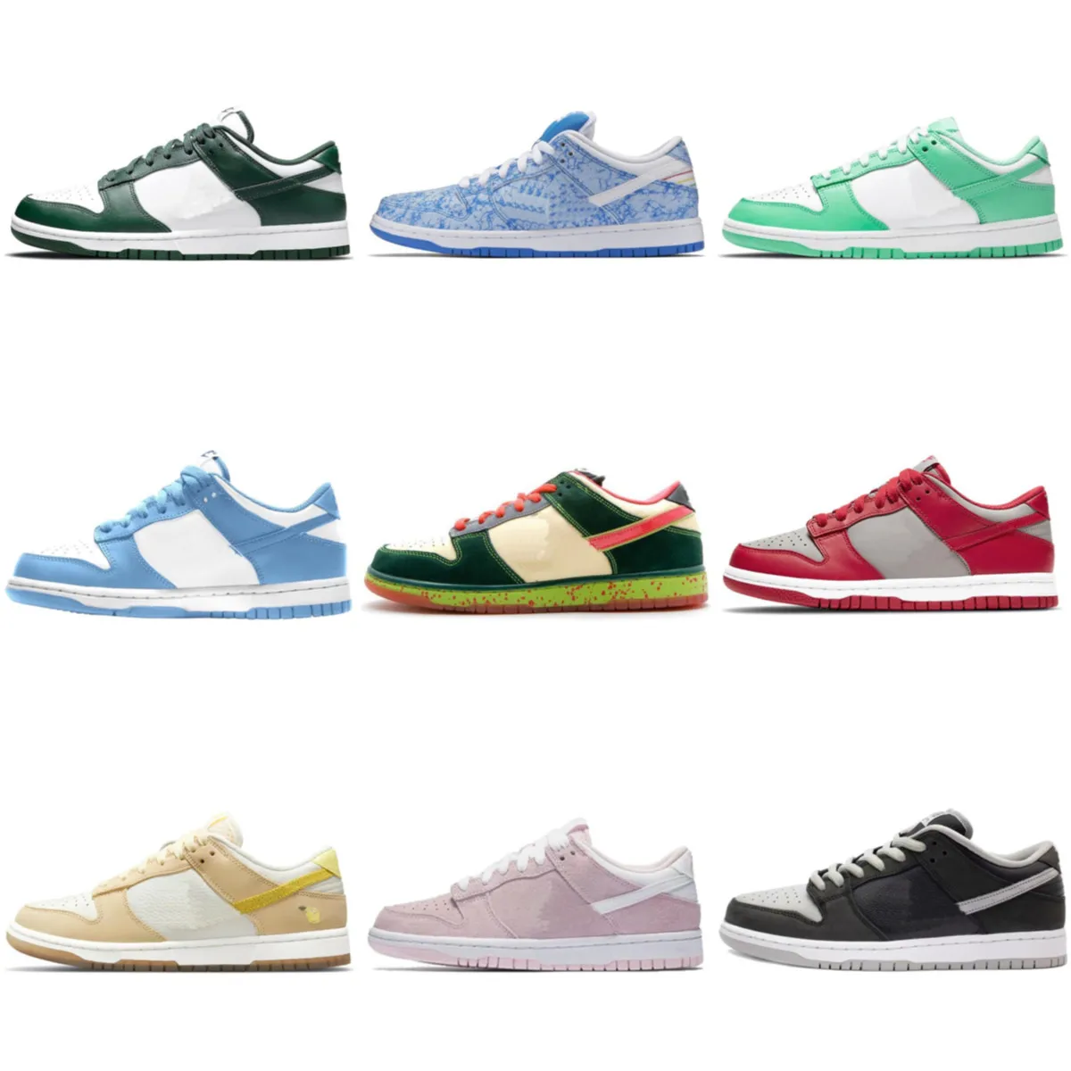 

New Chunky Dunky SB Dunks Shadow Ben Jerry Board Shoes Samba Sashiko Pale Ivory Low Platform Mens Womens Trainers