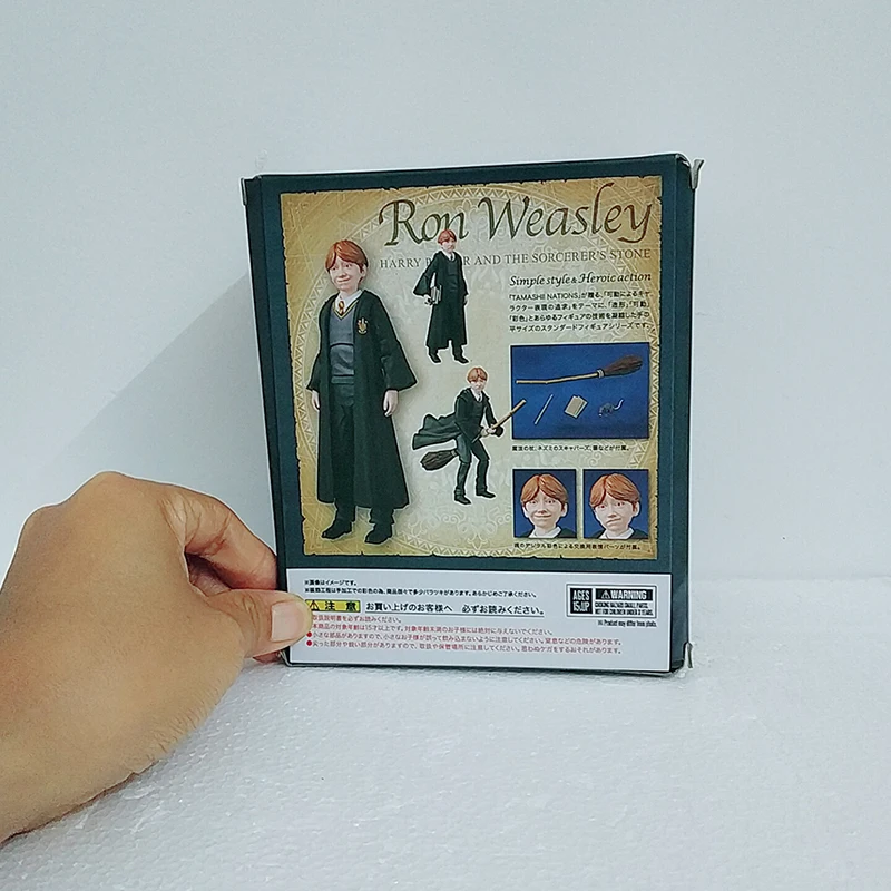 12 см SHF Potter Гермиона Грейнджер Уизли Рон фигурка модель игрушки кукла для подарка