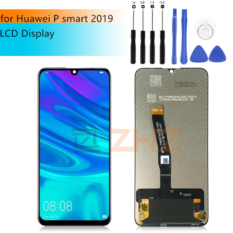 ЖК дисплей для Huawei P Smart 2019 с сенсорным экраном и дигитайзером в сборе smart запчасти