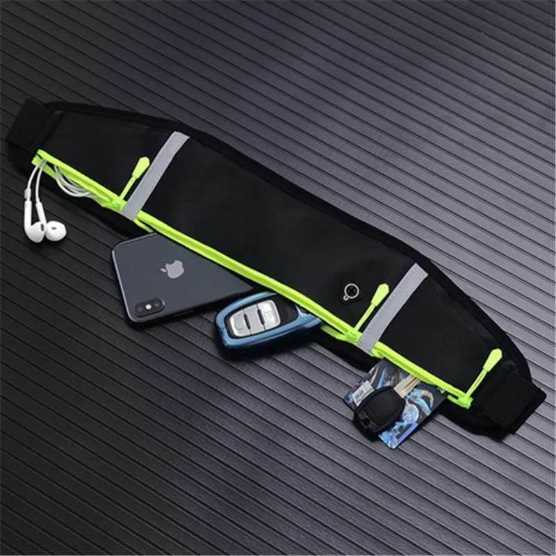 Поясная Сумка унисекс женская Спортивная водонепроницаемая с держателем | Спорт