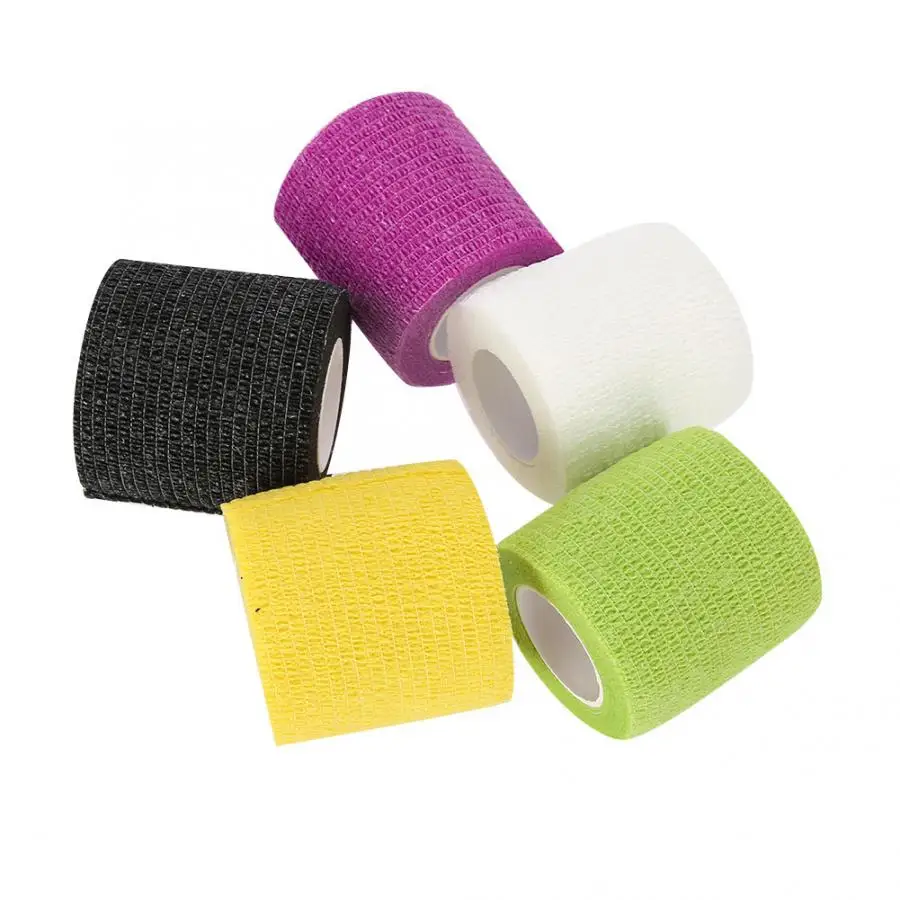 Поддержка спины 5 типов камуфляжного узора хлопок эластичный клей растяжение