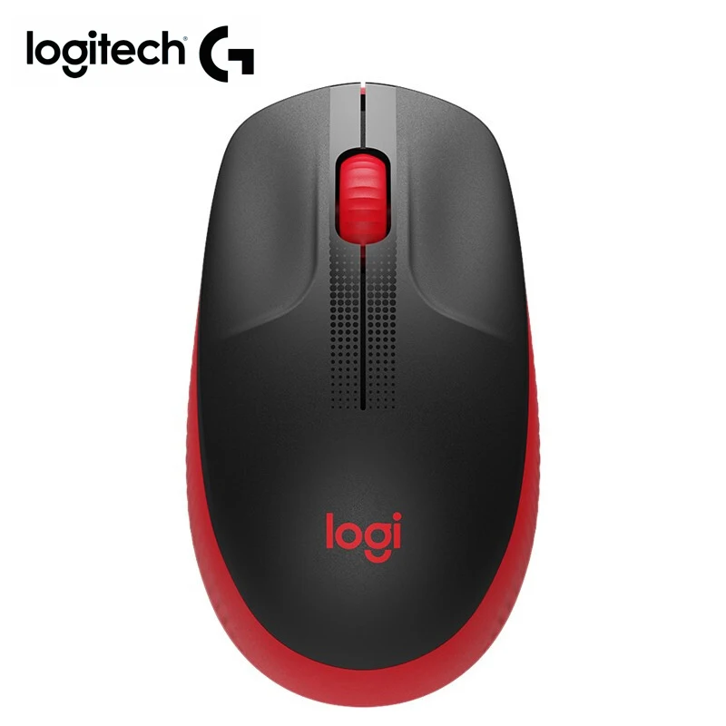 

Logitech оригинальный M190 Беспроводной Мышь без задержек 2,4 ГГц USB нано-Размеры Мыши для портативных ПК игровой Офис с использованием Мышь геймер