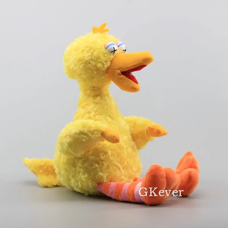 46 см Улица Сезам большая птица плюшевые игрушки кукла мягкие животные большие