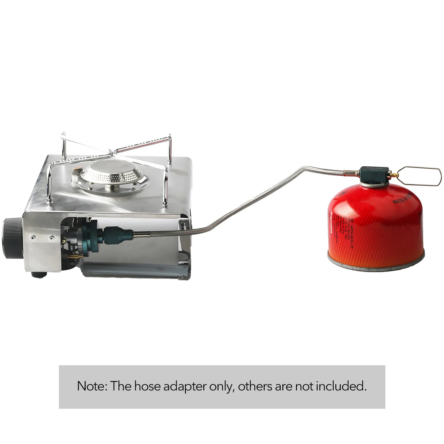 Адаптер для газового бака плоский адаптер шланга походов кемпинга пикника печи