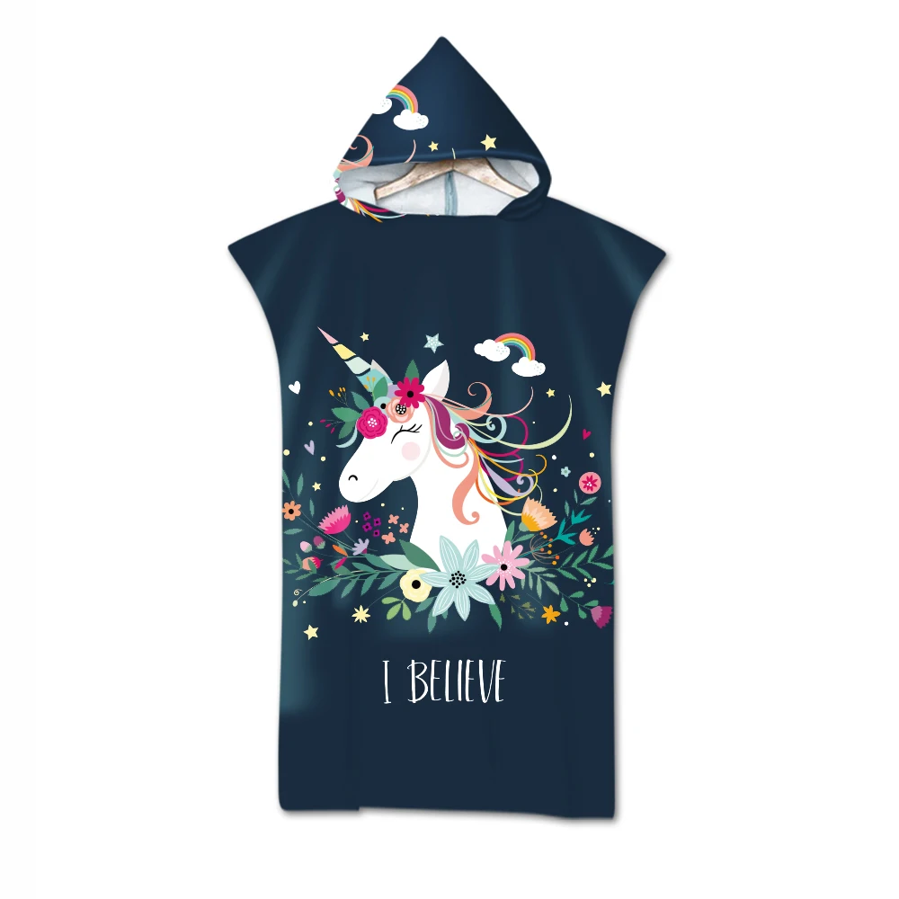 Бесплатная доставка новое Подарочное полотенце с милым единорогом радугой луной