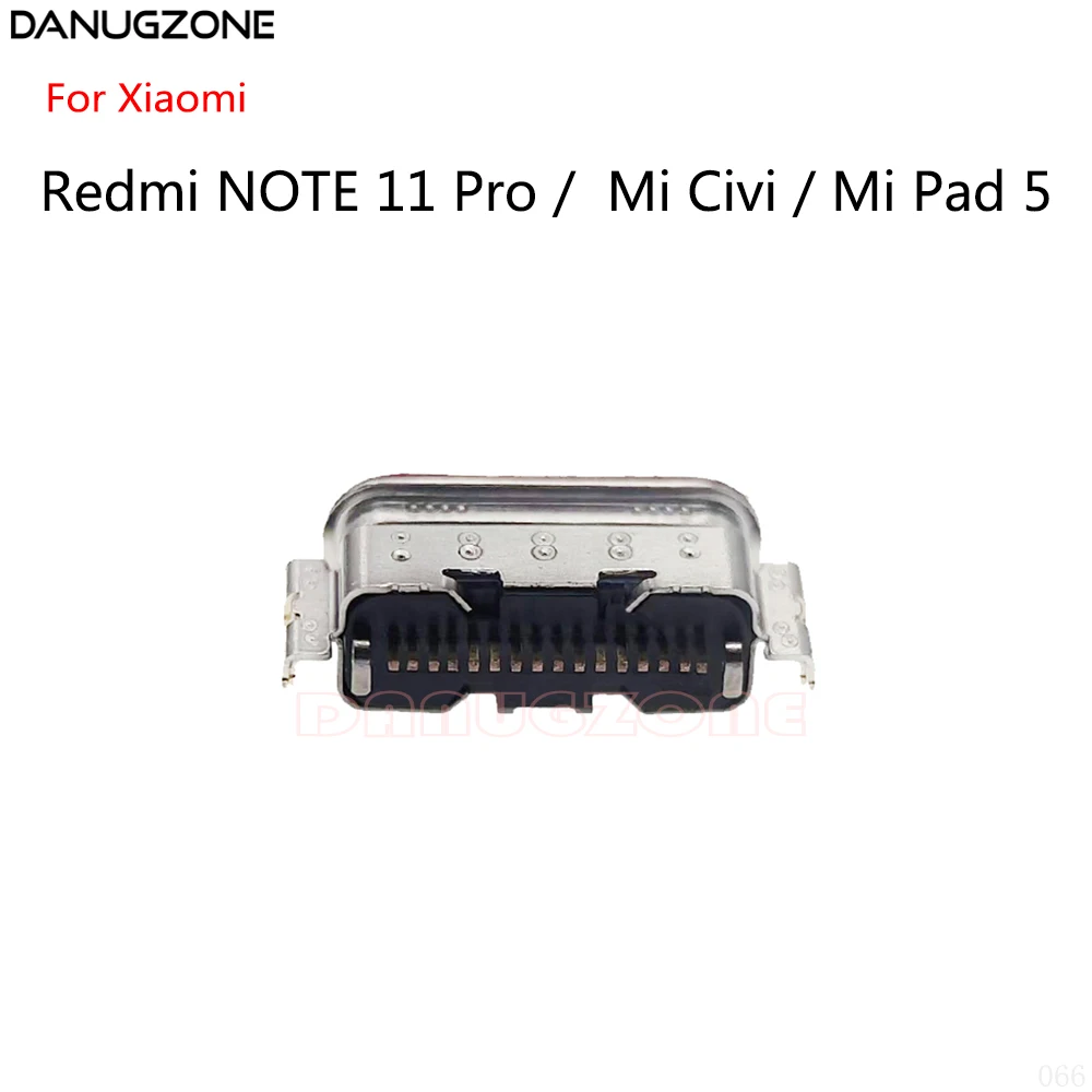 50 шт./лот для Xiaomi Redmi NOTE 11 Pro / Mi Pad 5 CiVi USB-коннектор зарядки разъем подключения к