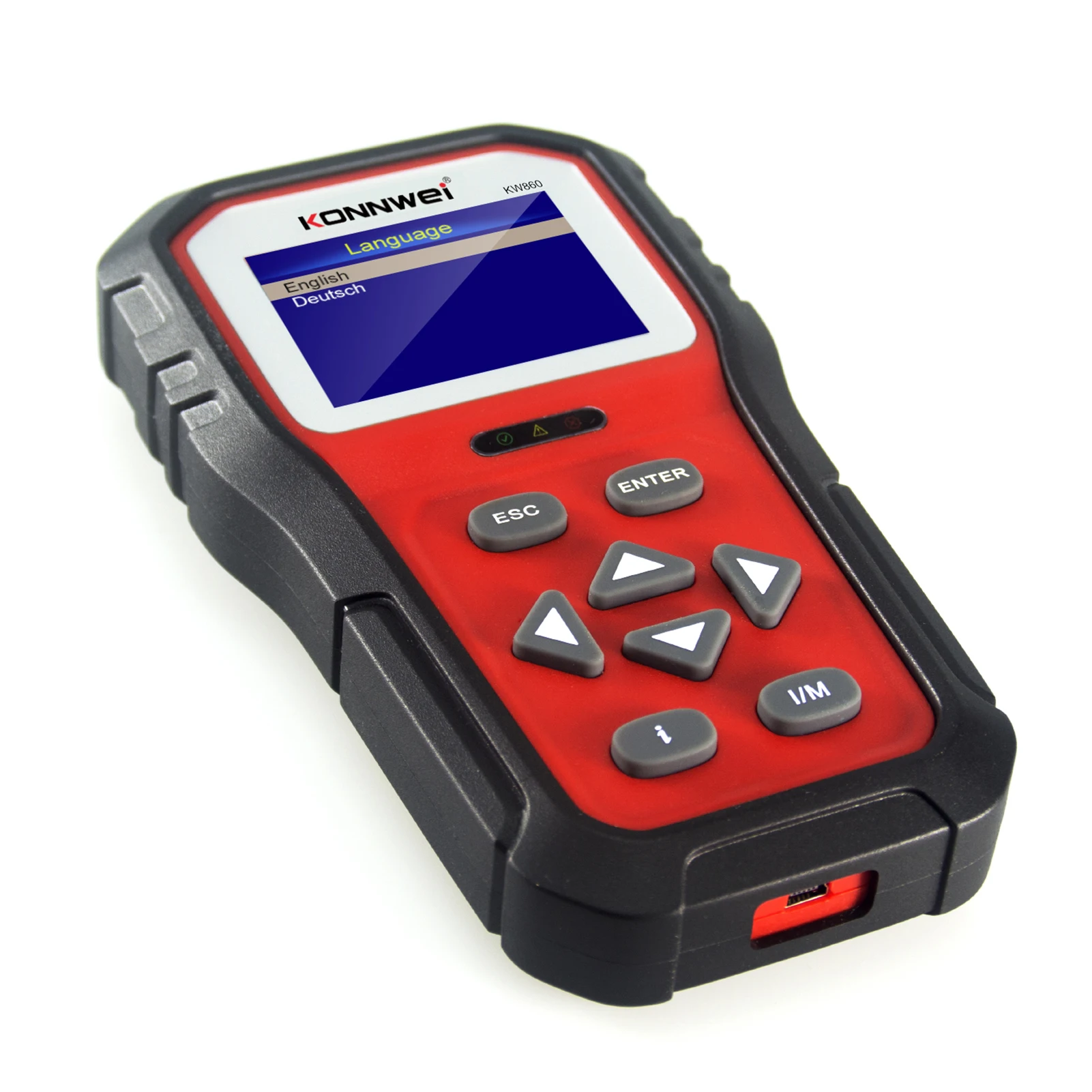 Автомобильный диагностический сканер KONNWEI KW860 OBDⅡ считыватель неисправностей