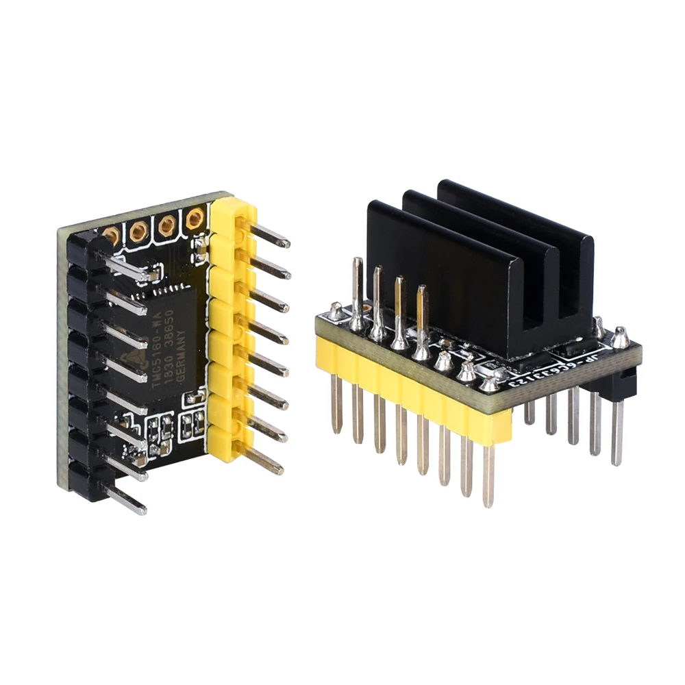 Драйвер BIGTREETECH TMC5160 V1.2 StepStick драйвер для шагового двигателя SPI с радиатором плата 3D