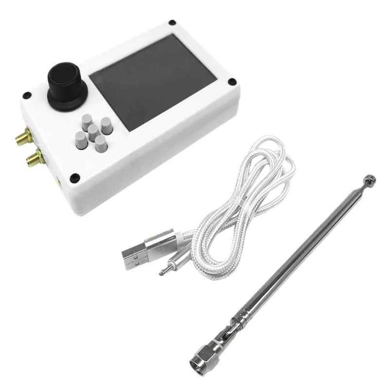 

Портативный H2 для HackRF One SDR 0.5ppm TXCO 3,2 дюймов сенсорный ЖК-дисплей с оболочкой чехол антенна USB кабель