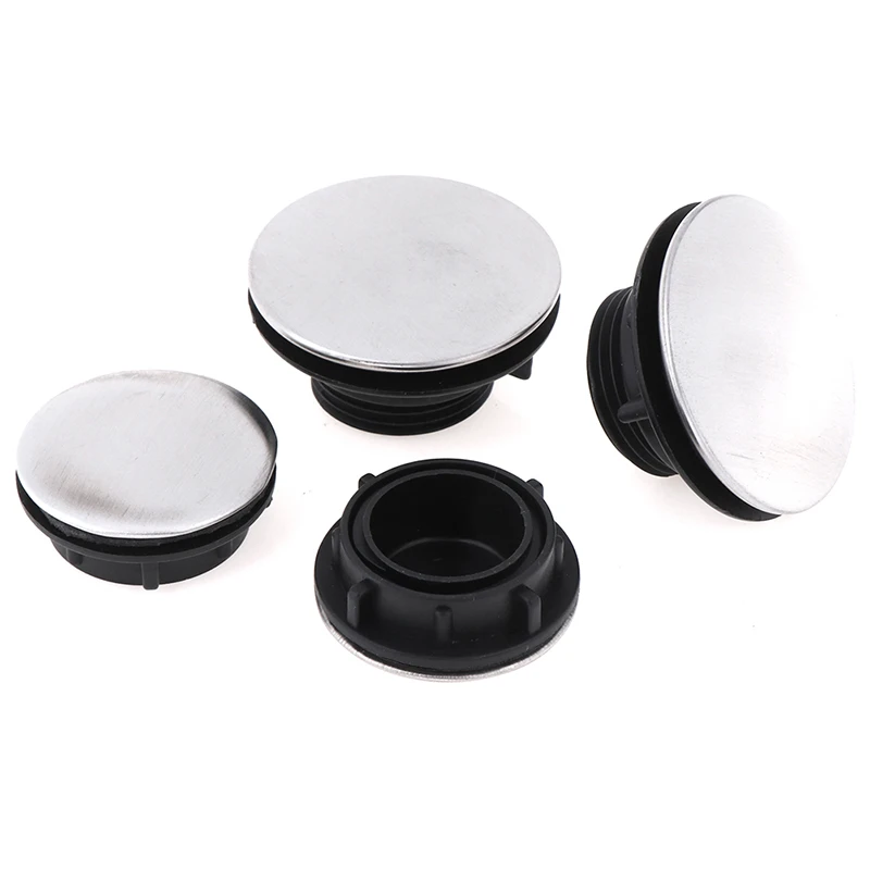 

2Pcs Sink Tap Hole Cover Kitchen Faucet Hole Cover Stainless Steel