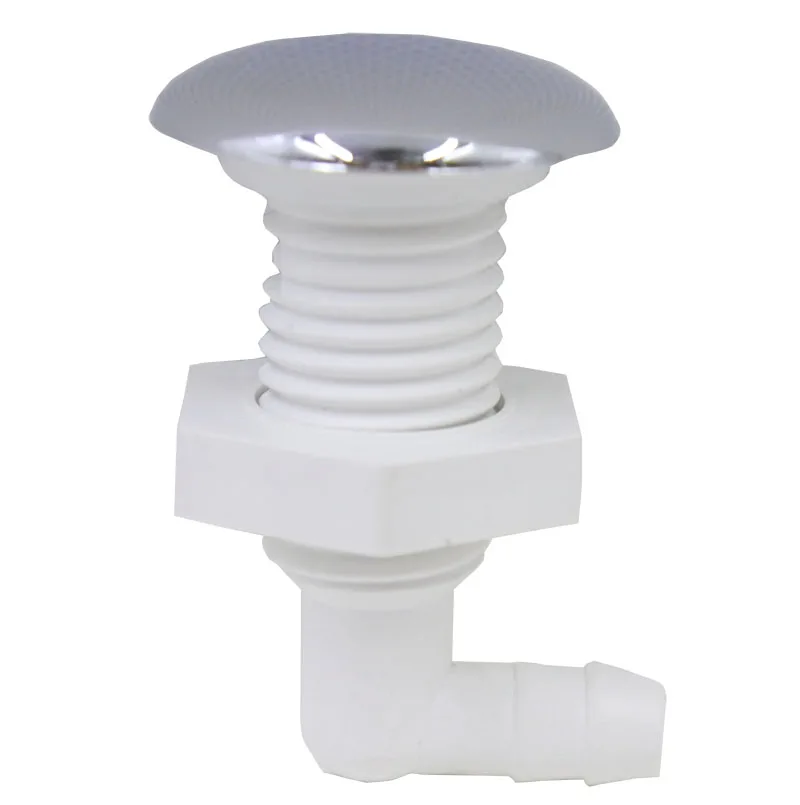 7 twisted teeth bow bubble nozzle,Chromed surface, air jet of pvc base,hot tub massage Bathtub Accessories
