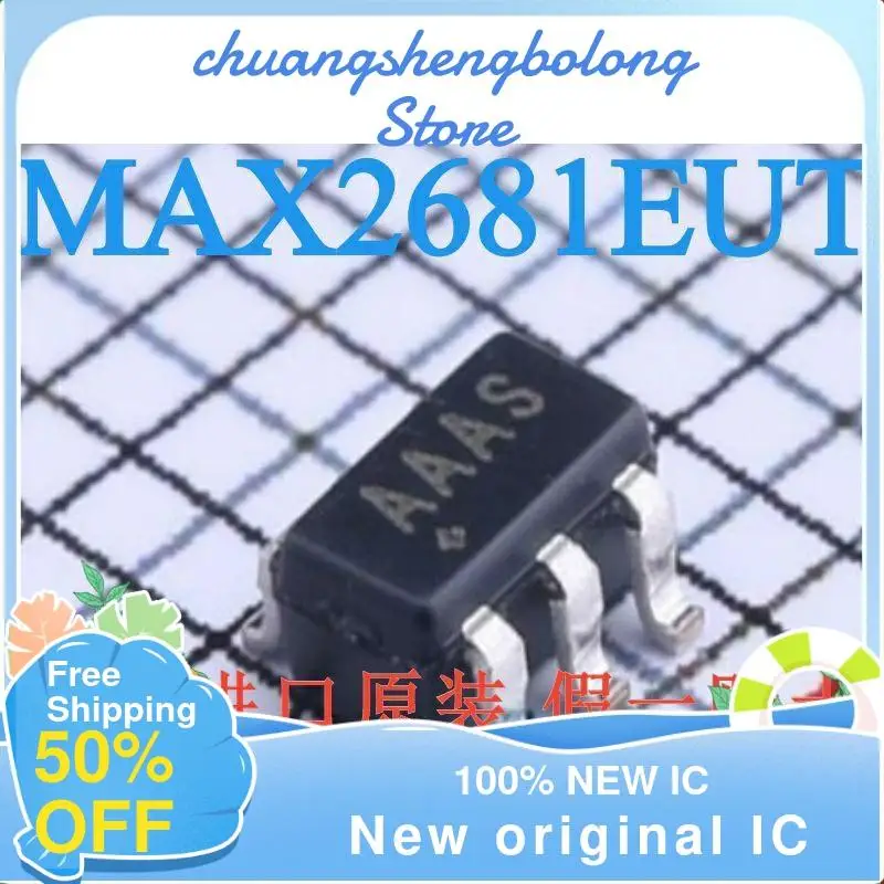 

10-200PCS MAX2681EUT SOT23-6 AAAS New original IC