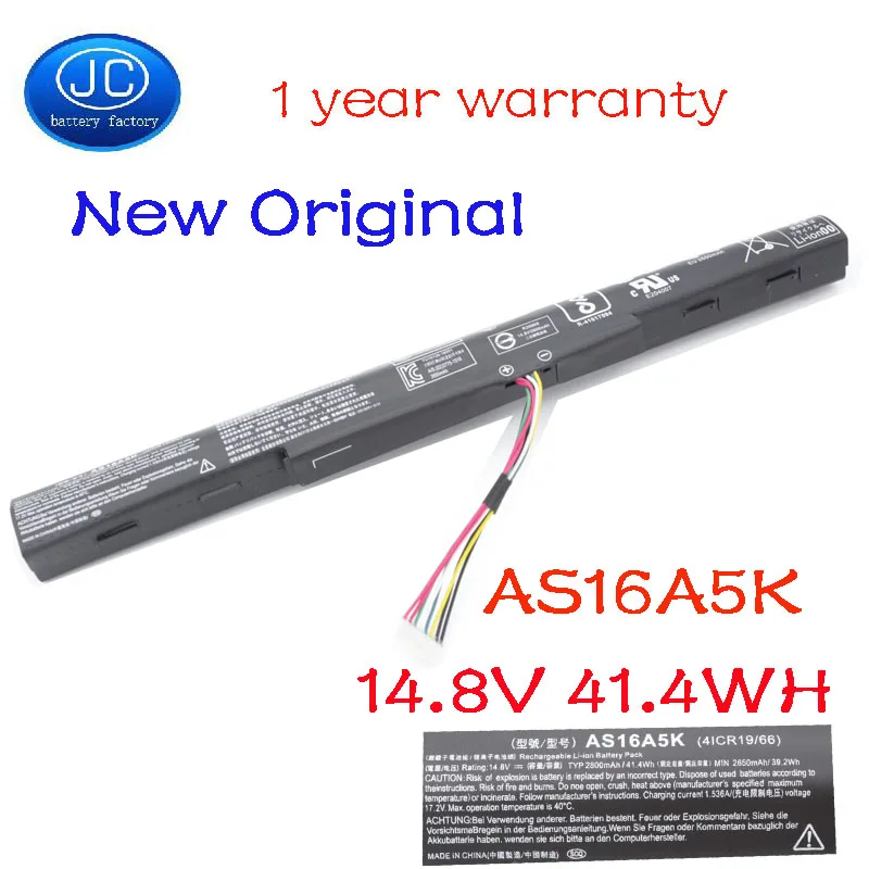 Оригинальная батарея для ноутбука JC AS16A5K AS16A7K AS16A8K Acer Aspire E15 | Компьютеры и офис